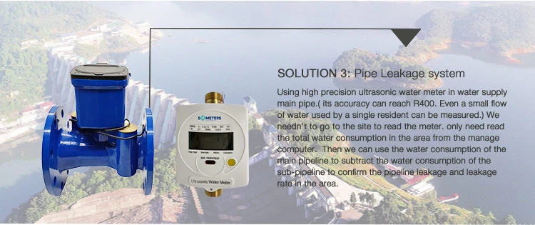 DN15-DN40 Small Size Digital Smart Remote Reading Wireless Intelligent Ultrasonic Water Meter