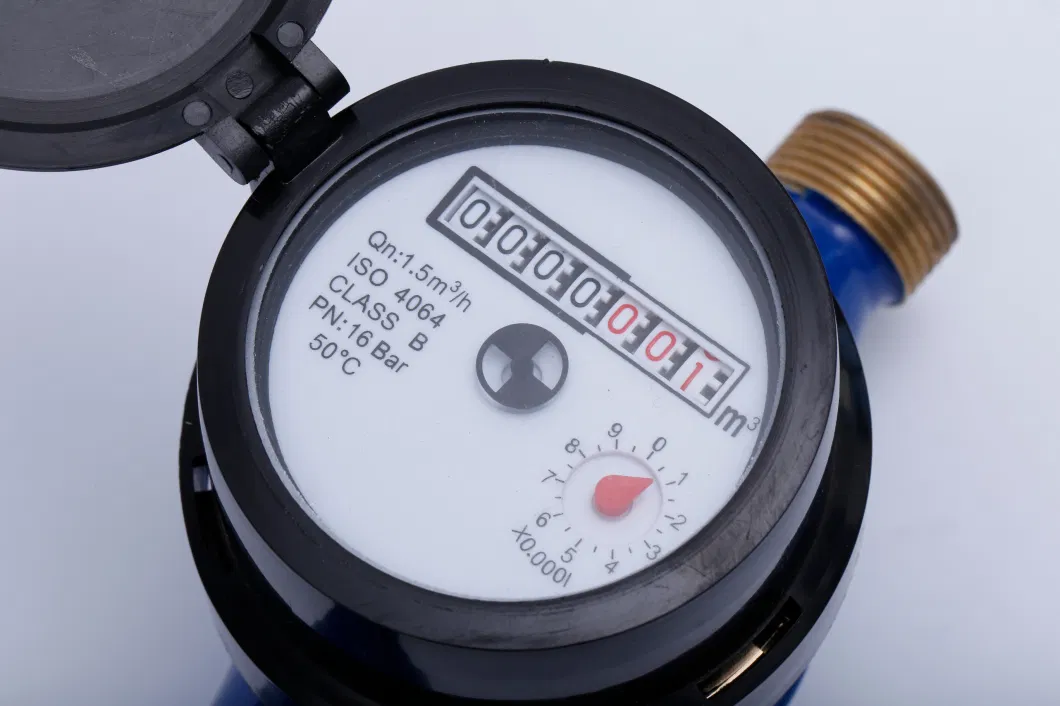 SNI Type Multi Jet Dry Dial Cold Water Meter DN15