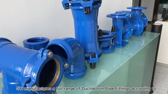 Factory ISO2531 En545 En598 Di Elbow Tee Corss Fitting Ductile Iron Cast Iron Flanged Pipe Fittings