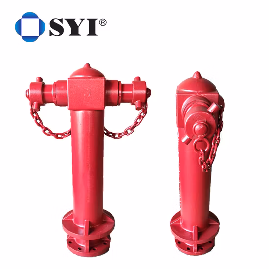 Syi BS750 Outdoor Gusseisen-Säulen-Feuerhydranten mit doppeltem Auslass, Preis