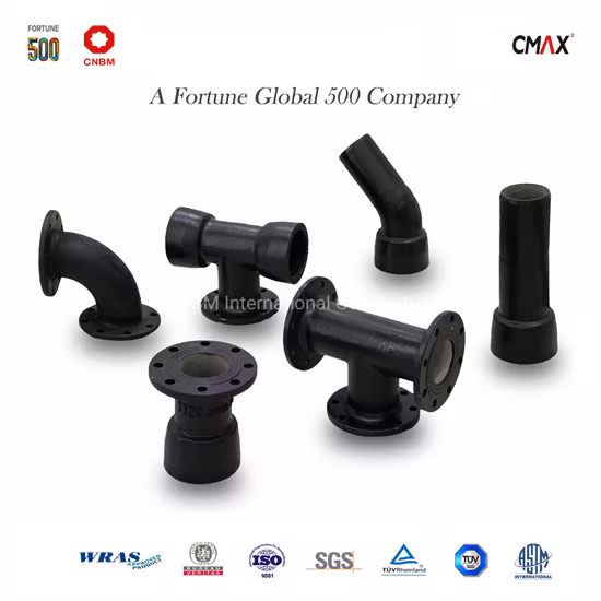 Hochwertige duktile Eisenrohre und Formstücke nach ISO2531 En545 En598