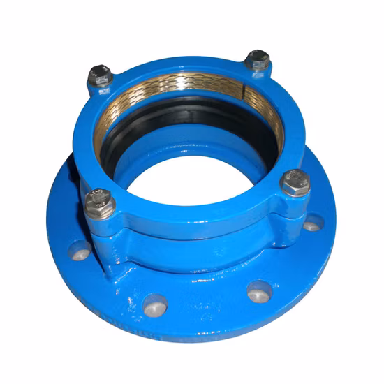 ISO2531/En545/En598 Bitumen-Rohrverschraubung aus duktilem Eisen